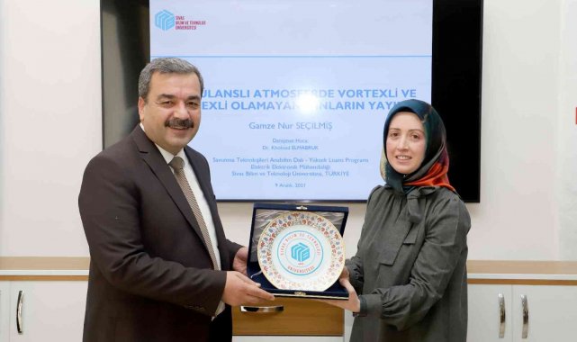 Bilim ve teknoloji üniversitesi ilk mezununu verdi