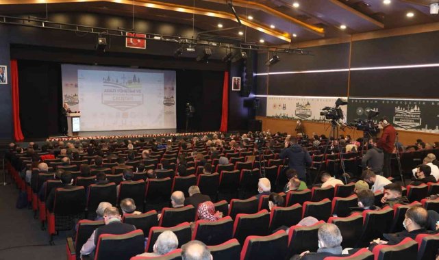 Bilimin kalbi 'Arazi Yönetimi ve Arazi Kullanım Planlaması Çalıştayı'nda attı