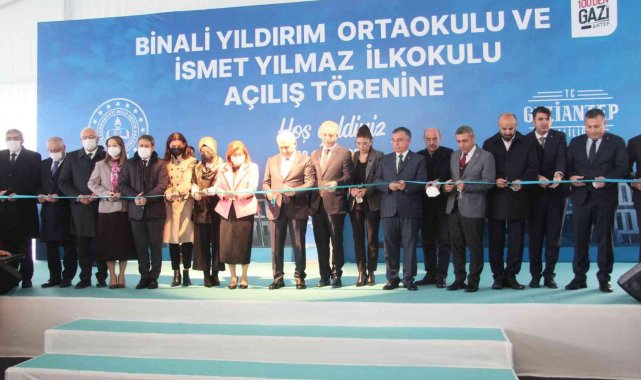 Binali Yıldırım ve İsmet Yılmaz Gaziantep'te