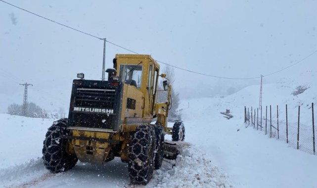 Bingöl'de 115 köy yolu ulaşıma açıldı