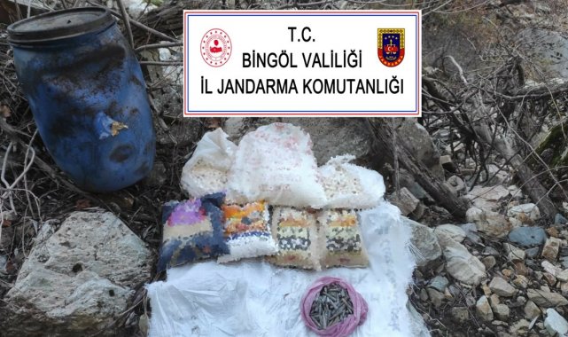 Bingöl'de terör örgütüne ait sığınak imha edildi