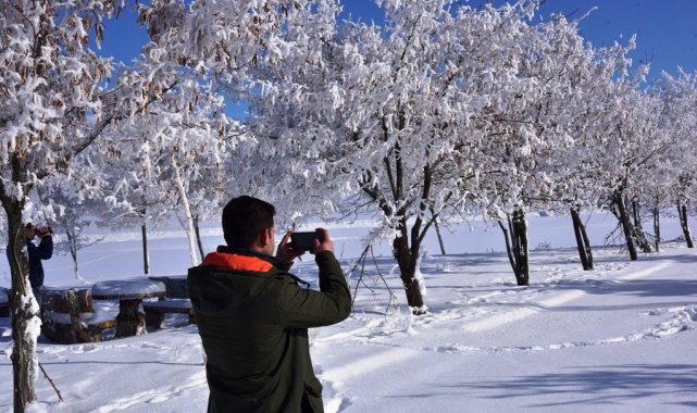 Bitlis&#039;te dondurucu soğuk