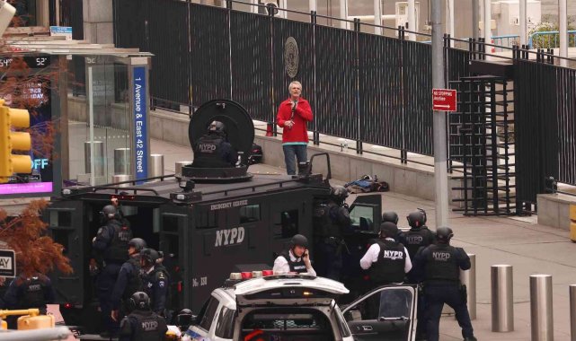 BM Genel Merkezi binası dışındaki silahlı şahıs gözaltına alındı