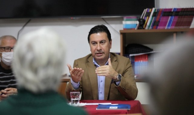 Bodrum Belediye Başkanı Ahmet Aras, TAKSAV'a konuk oldu