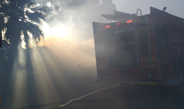 Bodrum&#039;da Depo Alev Alev Yandı.