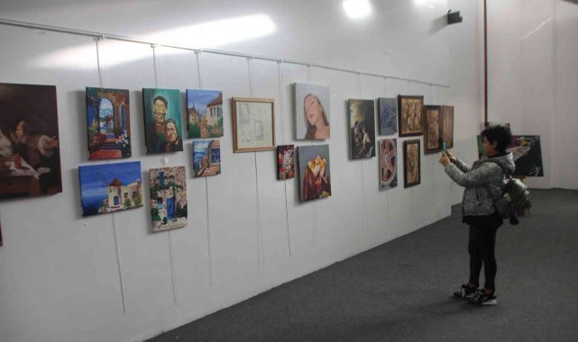 Bodrum'da 'Yeni Yıla Merhaba' Sergisi açıldı