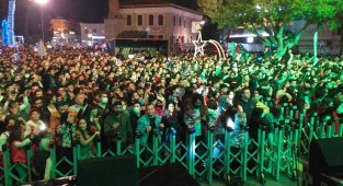 Bodrum'da yılbaşı şöleni başladı