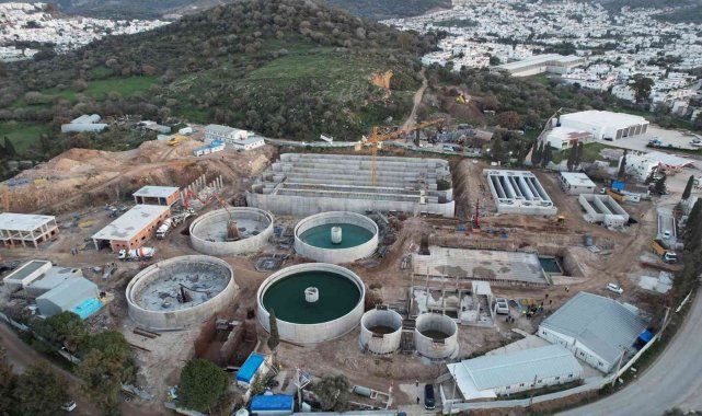 Bodrum&#039;un en büyük tesisinin yüzde 32&#039;si tamamlandı