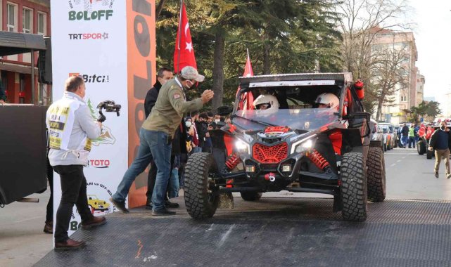 Bolu'da, 3 gün sürecek Off-Road Şampiyonası için start verildi