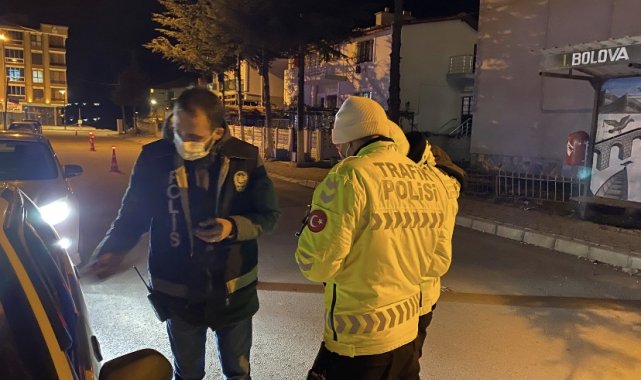 Bolvadin'de asayiş uygulaması