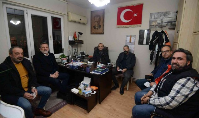 BTSO Başkanı İbrahim Burkay Gıda Toptancıları Çarşısı üyeleriyle buluştu