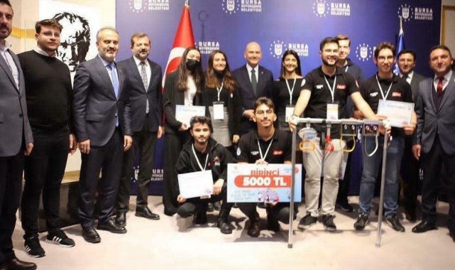 BTÜ Mattmech Takımı, en iyi girişimci ödülü aldı