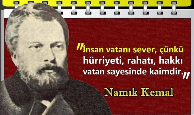 Bugün Namık Kemal’in doğum günü…