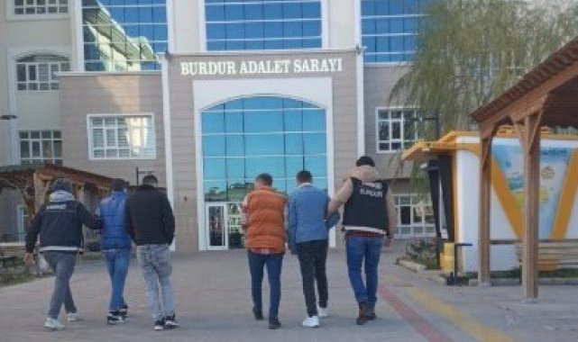 Burdur'da zehir tacirlerine operasyon: 15 gözaltı