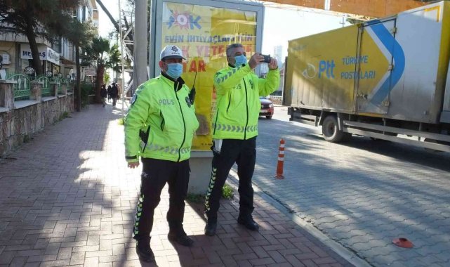 Burhaniye'de trafik denetimleri artırıldı