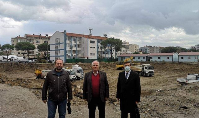 Burhaniye'de yeni Adliye Sarayı inşaatına başlandı