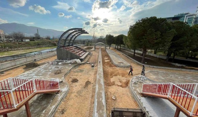 Bursa'da Trafik Eğitim Parkı'nda sona doğru