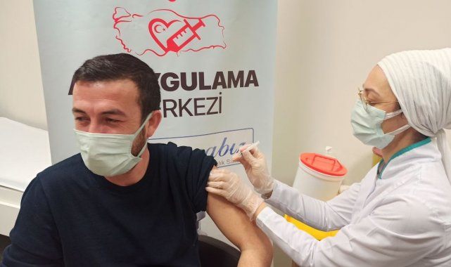 Bursa'da Turkovac aşısı uygulaması başladı