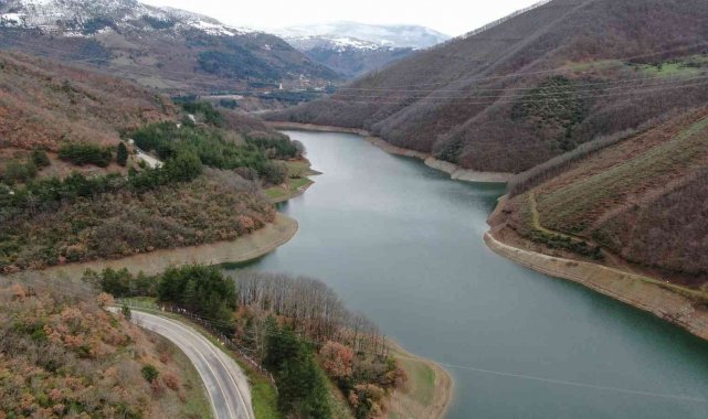 Bursa&#039;nın barajları doluyor...Yoğun kar yüreklere su serpti
