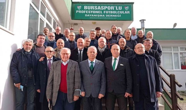 Bursaspor Divan Kurulu ile BPFDD üyeleri bir araya geldi