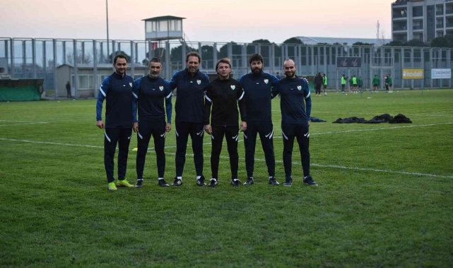 Bursaspor'da Tamer Tuna ilk antrenmanına çıktı