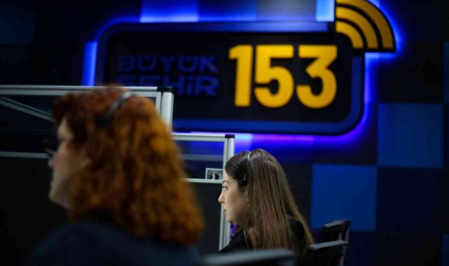 Büyükşehir 1 milyon 100 bin çağrıya cevap verdi