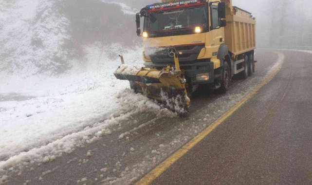 Büyükşehir 15 bin ton tuz rezervi depoladı