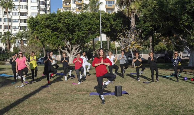 Büyükşehir Belediyesinden kadınlara ücretsiz pilates aktivitesi