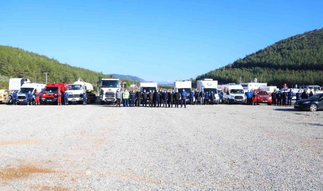 Büyükşehir Belediyesinden tatbikat