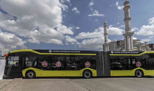 Büyükşehir'in elektrikli otobüslerinden büyük tasarruf ve karbondioksit azaltımı