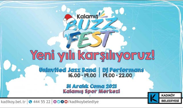 Buzzfest'te yılbaşı eğlencesi