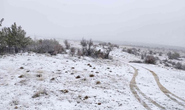 Çal'a mevsimin ilk karı düştüı