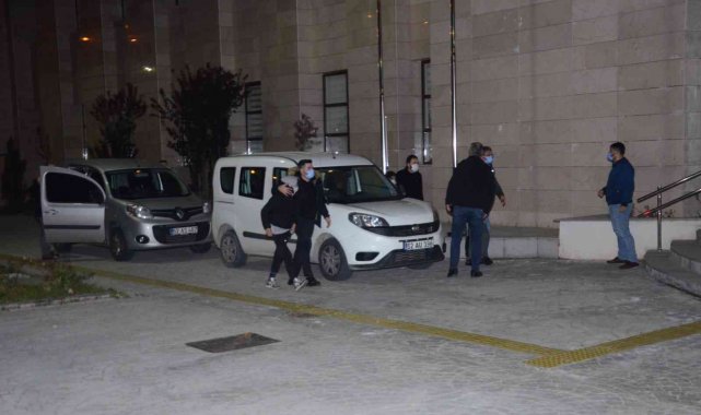 Çaldıkları otomobil ile İstanbul'da yakalanan 3 çocuk, Ordu'ya getirildi