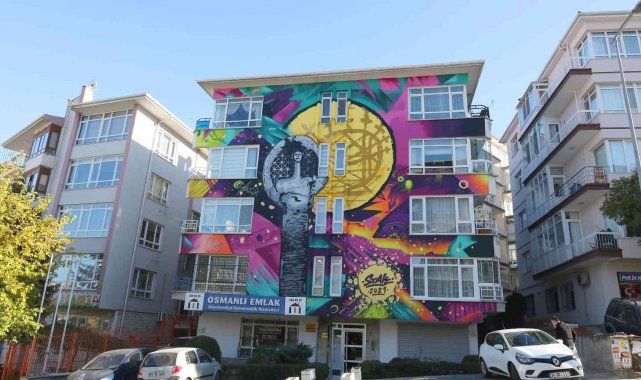 Çankaya Belediyesi apartmanları sanat eserine dönüştürecek