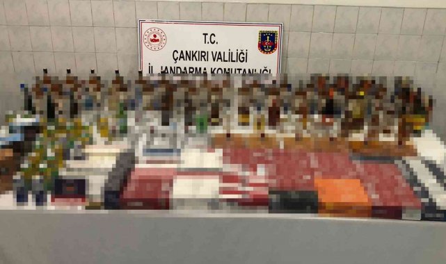 Çankırı&#039;da geniş çaplı kaçak içki ve uyuşturucu operasyonu: 6 gözaltı