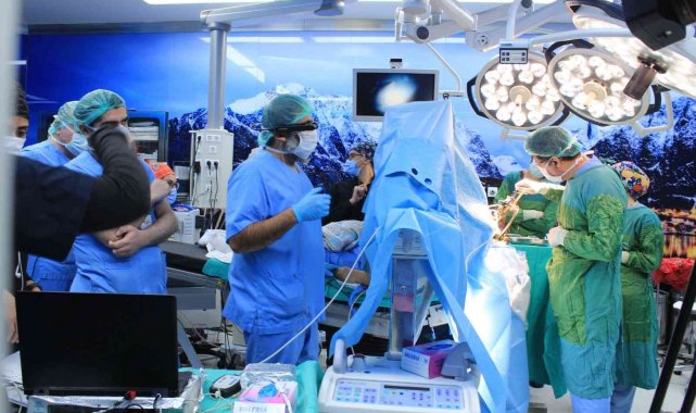 Canlı cerrahi ile beyin pili ameliyatı eğitimi verildi
