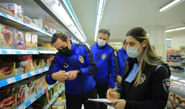 Çekmeköy'de marketlerde etiket-kasa fiyatı denetimi