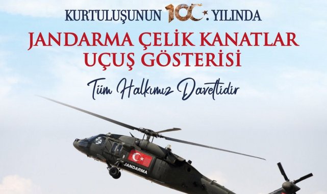 Çelik kanatlardan 100. yıldönümü gösterisi