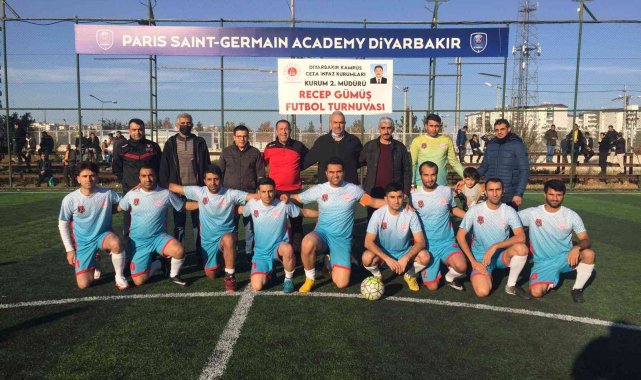 Cezaevi futbol turnuvası sona erdi, şampiyon 4 Nolu T Tipi Kapalı Ceza İnfaz Kurumu