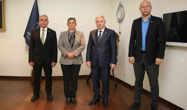 CHP Kayseri milletvekili Arık, Başkan Çerçioğlu ile görüştü