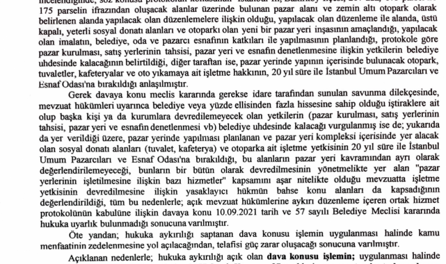CHP&#039;li belediyenin &#039;usulsüz&#039; projesine mahkeme &#039;dur&#039; dedi