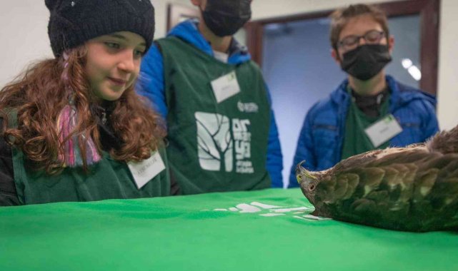 Çocuklar yaban hayatı tanıdı