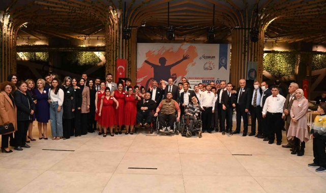 Çorum Belediyesi 'Hayatımızın Özel Kahramanları'nı unutmadı