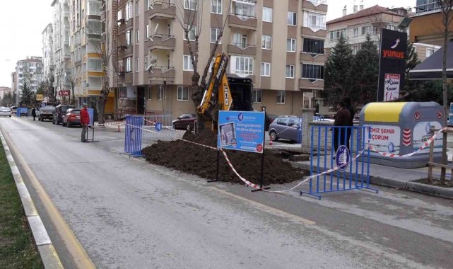 Çorum'da çöp konteynırları yer altına alınıyor