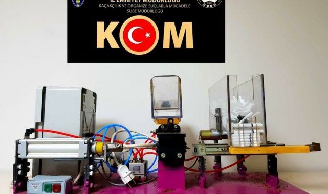Çorum'da kaçak sigara operasyonu