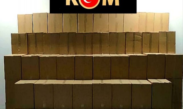 Çorum'da kaçak sigara operasyonu
