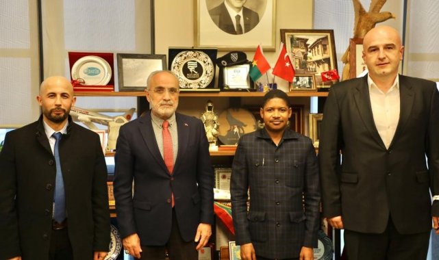 Cumhurbaşkanı Başdanışmanı Topçu, Burkina Faso milletvekili Tall'ı ve Bosna Bankası Müdürü Zekovic'i kabul etti