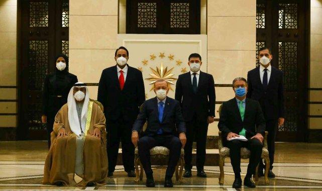 Cumhurbaşkanı Erdoğan, Birleşik Arap Emirlikleri Büyükelçisini kabul etti