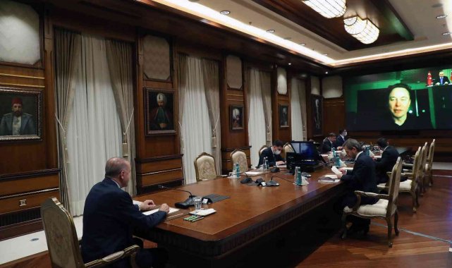 Cumhurbaşkanı Erdoğan, Elon Musk ile görüştü