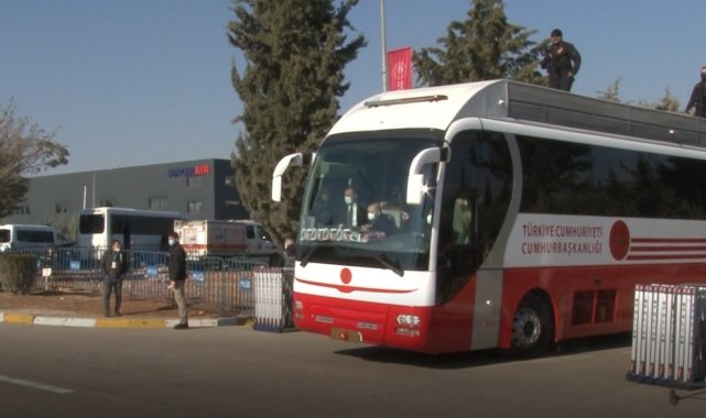 Cumhurbaşkanı Erdoğan Gaziantep'te